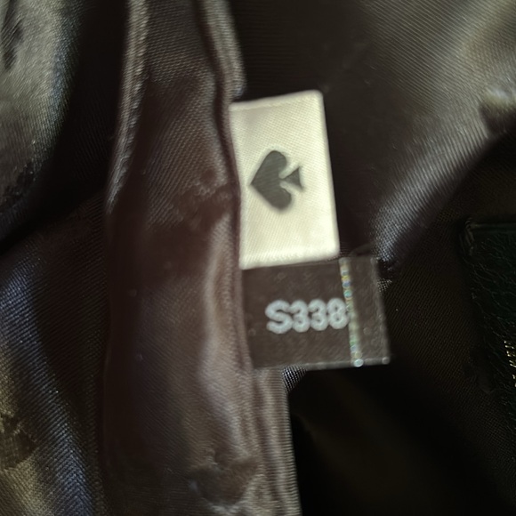 Kate Spade crossbody black pebbled soft leather. Top zip closure. 10” 7”. - Picture 8 of 8